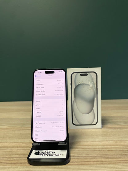 iPhone 15 128GB - Black (Pre-owned)