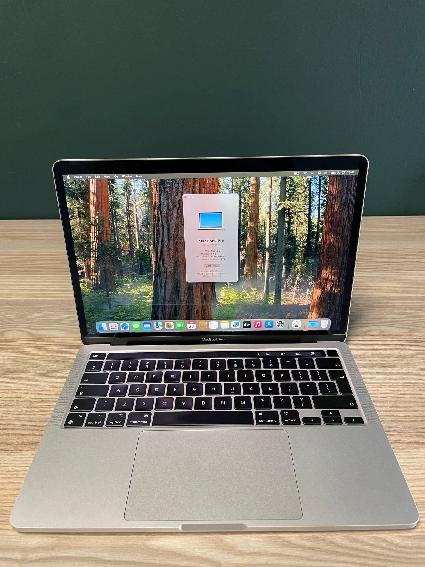 MacBook Pro 13-inch | M2 Chip | 256GB - Silver (Pre-owned)