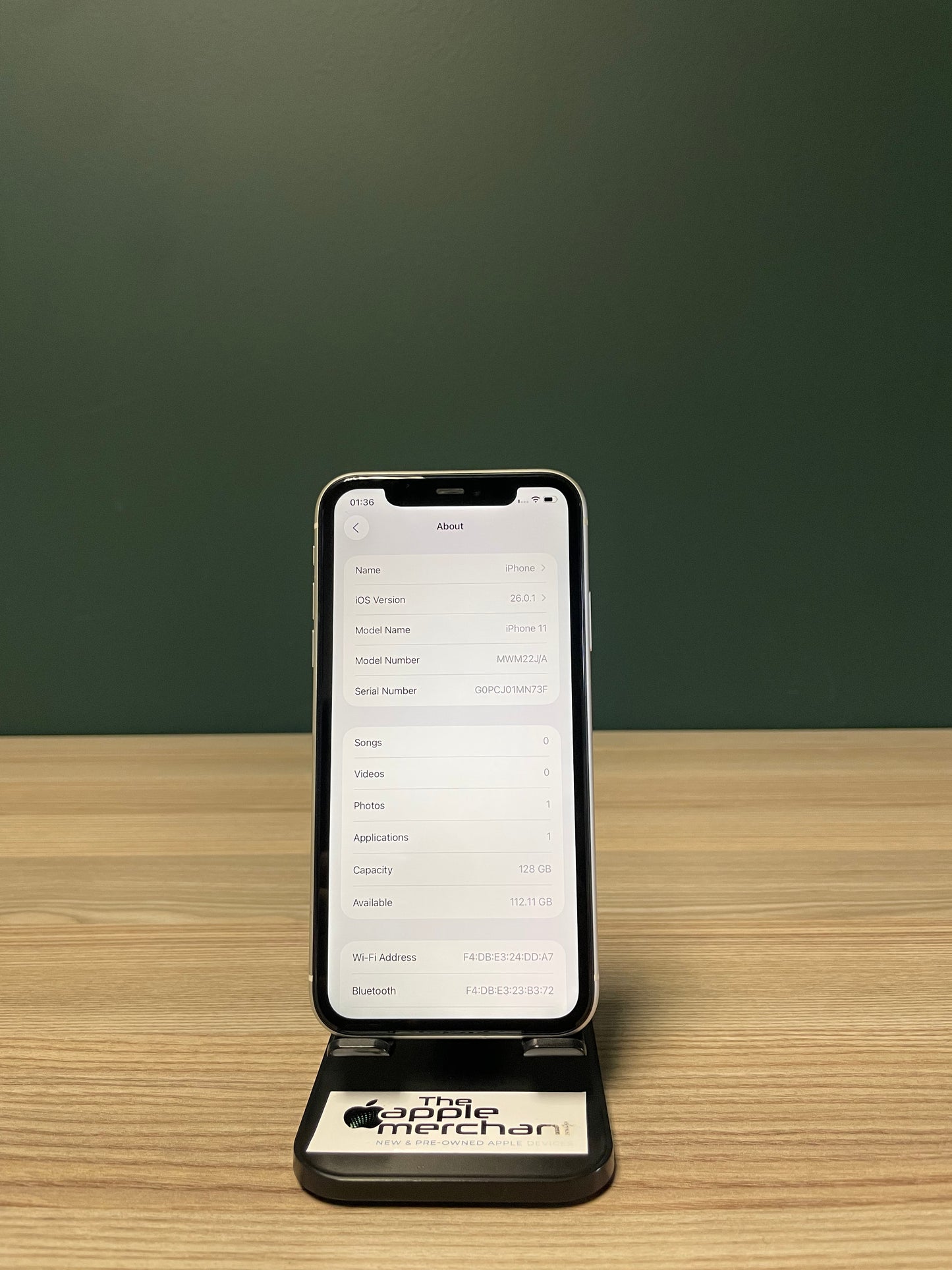 iPhone 11 128GB - White (Pre-owned)