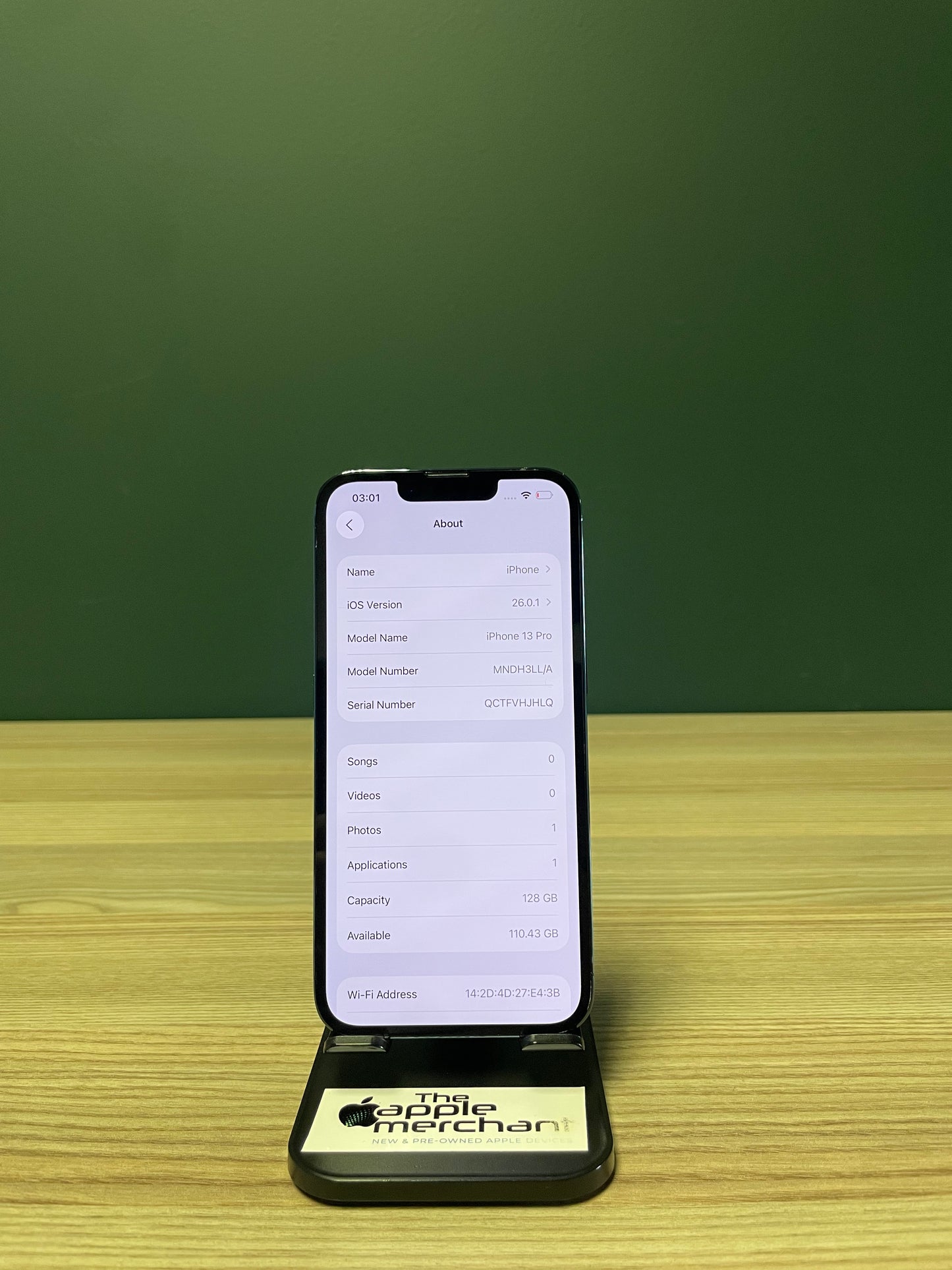 iPhone 13 Pro 128GB - Alpine Green (Pre-owned)