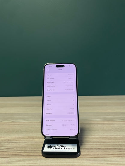 iPhone 14 Pro Max 256GB - Gold (Pre-owned)