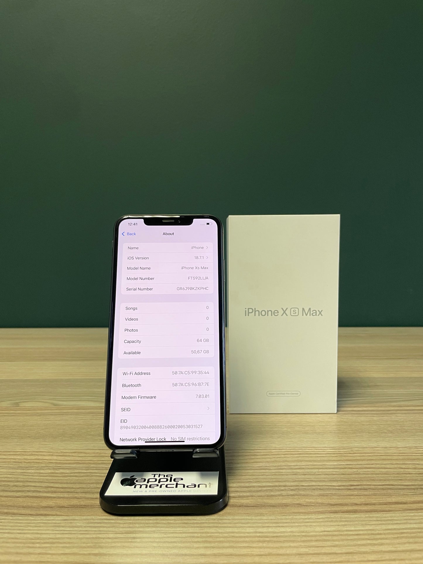 iPhone XS Max 64GB - Space Grey (Pre-owned)