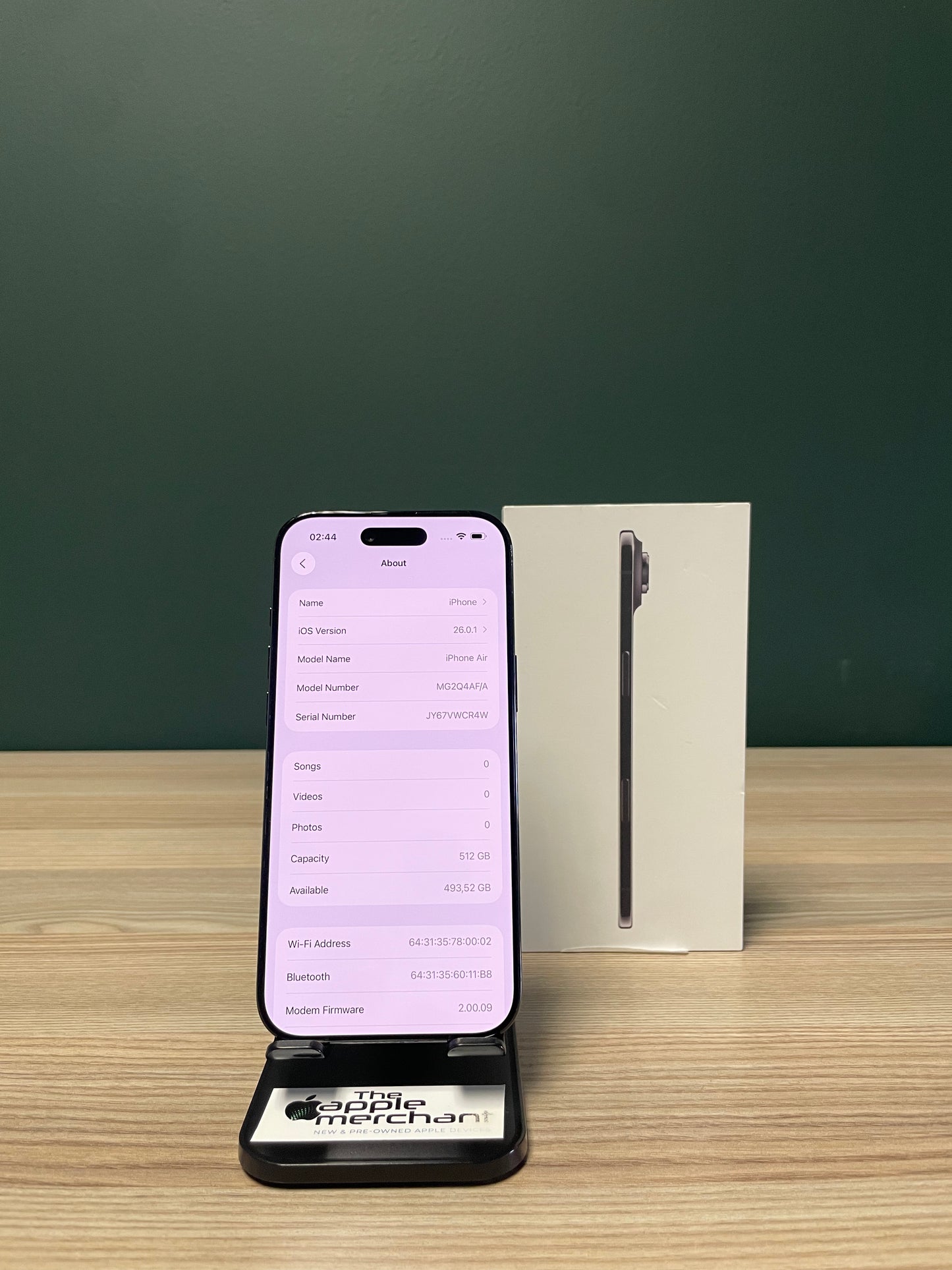 iPhone Air 512GB - Space Black (Pre-owned)