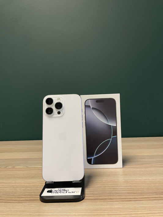 iPhone 16 Pro Max 256GB - White Titanium (Pre-owned)