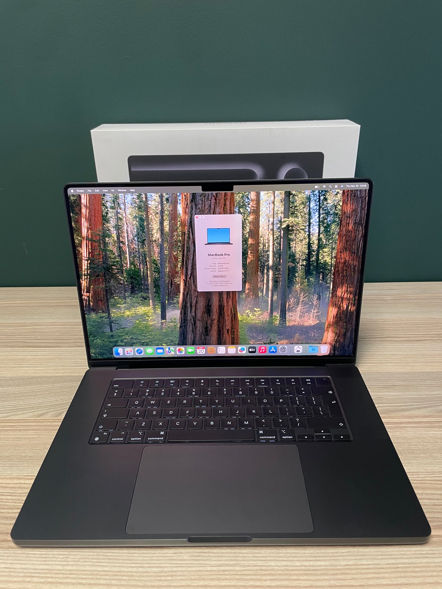 MacBook Pro 16-inch With M4 Pro Chip 512GB | 24GB - Space Black (Pre-owned)