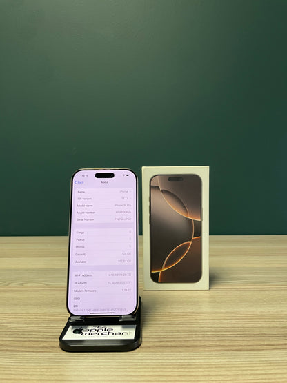 iPhone 16 Pro 128GB - Desert Titanium (Pre-owned)