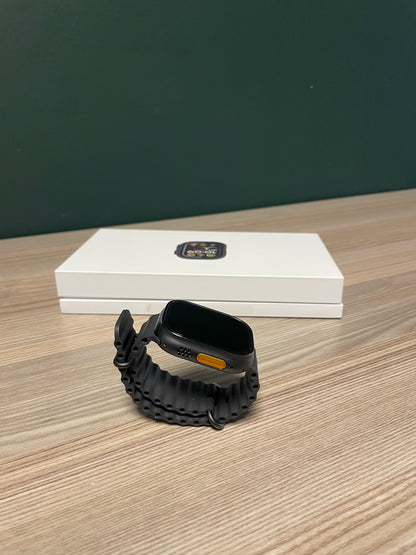 Apple Watch Ultra 2 Black Titanium Case With Black Ocean Band (Pre-owned)