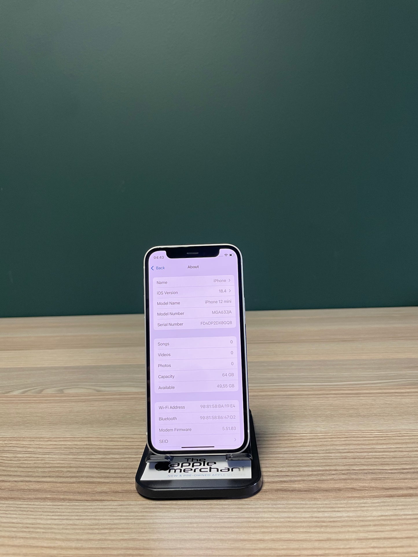 iPhone 12 Mini 64GB - White (Pre-owned)