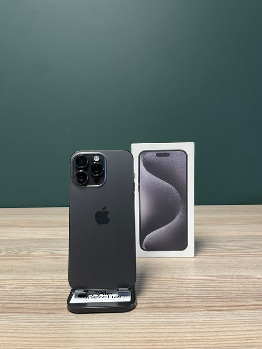 iPhone 15 Pro Max 256GB - Black Titanium (Pre-owned)