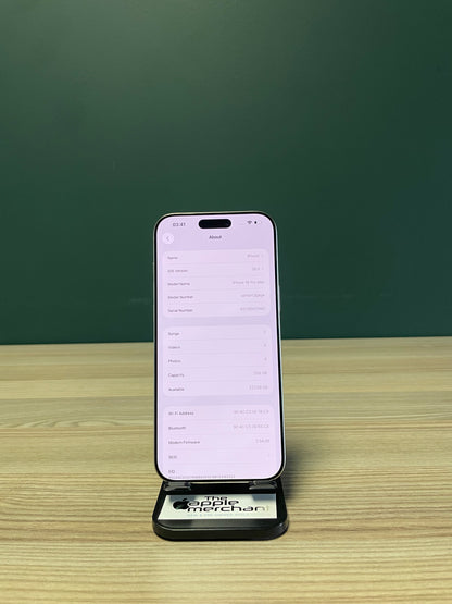 iPhone 16 Pro Max 256GB - Natural Titanium (Pre-owned)