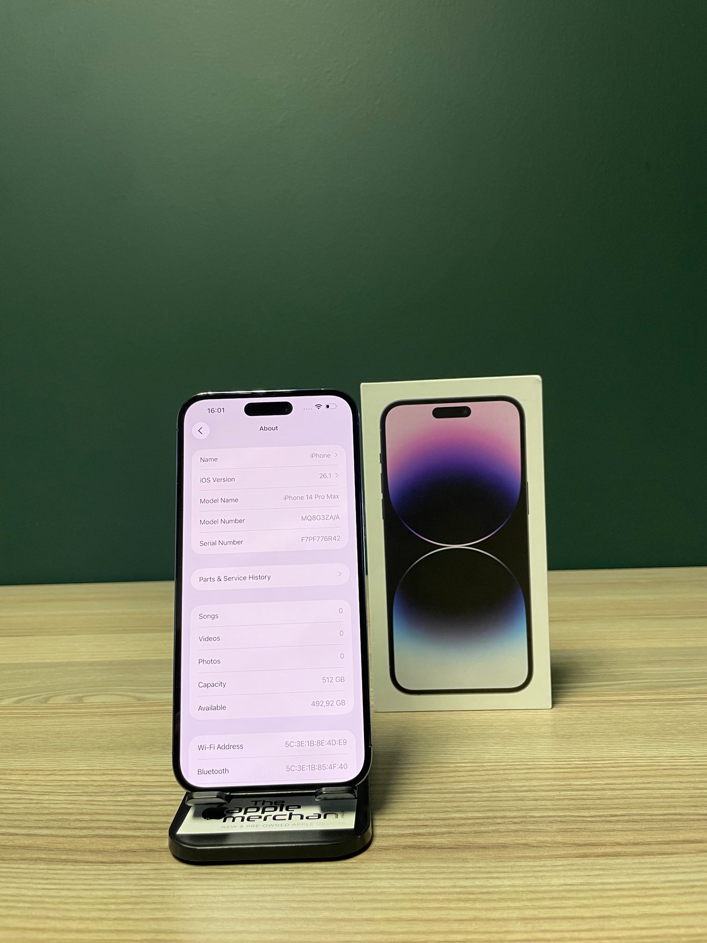 iPhone 14 Pro Max 512GB - Deep Purple (Pre-owned)