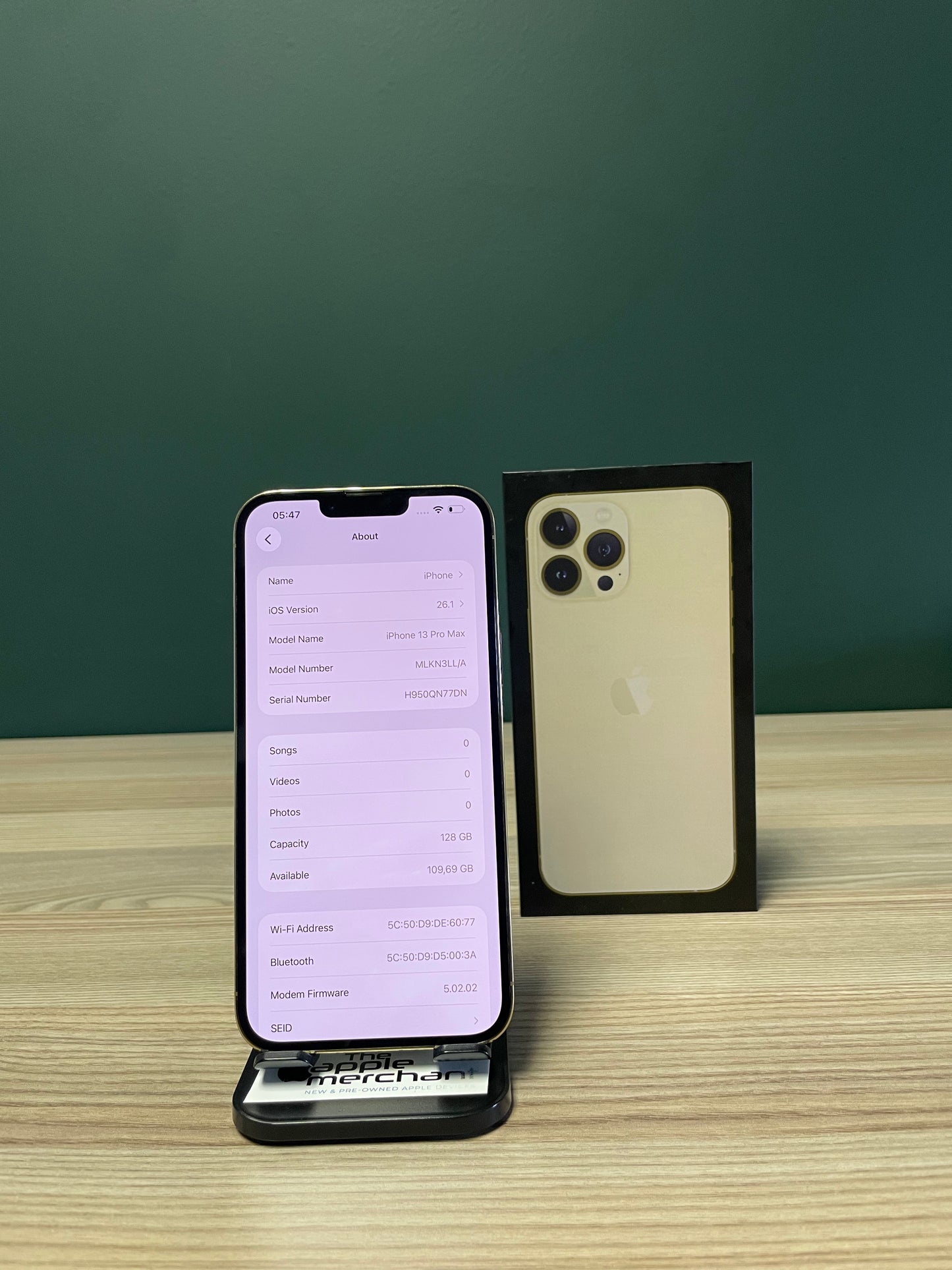 iPhone 13 Pro Max 128GB - Gold (Pre-owned)