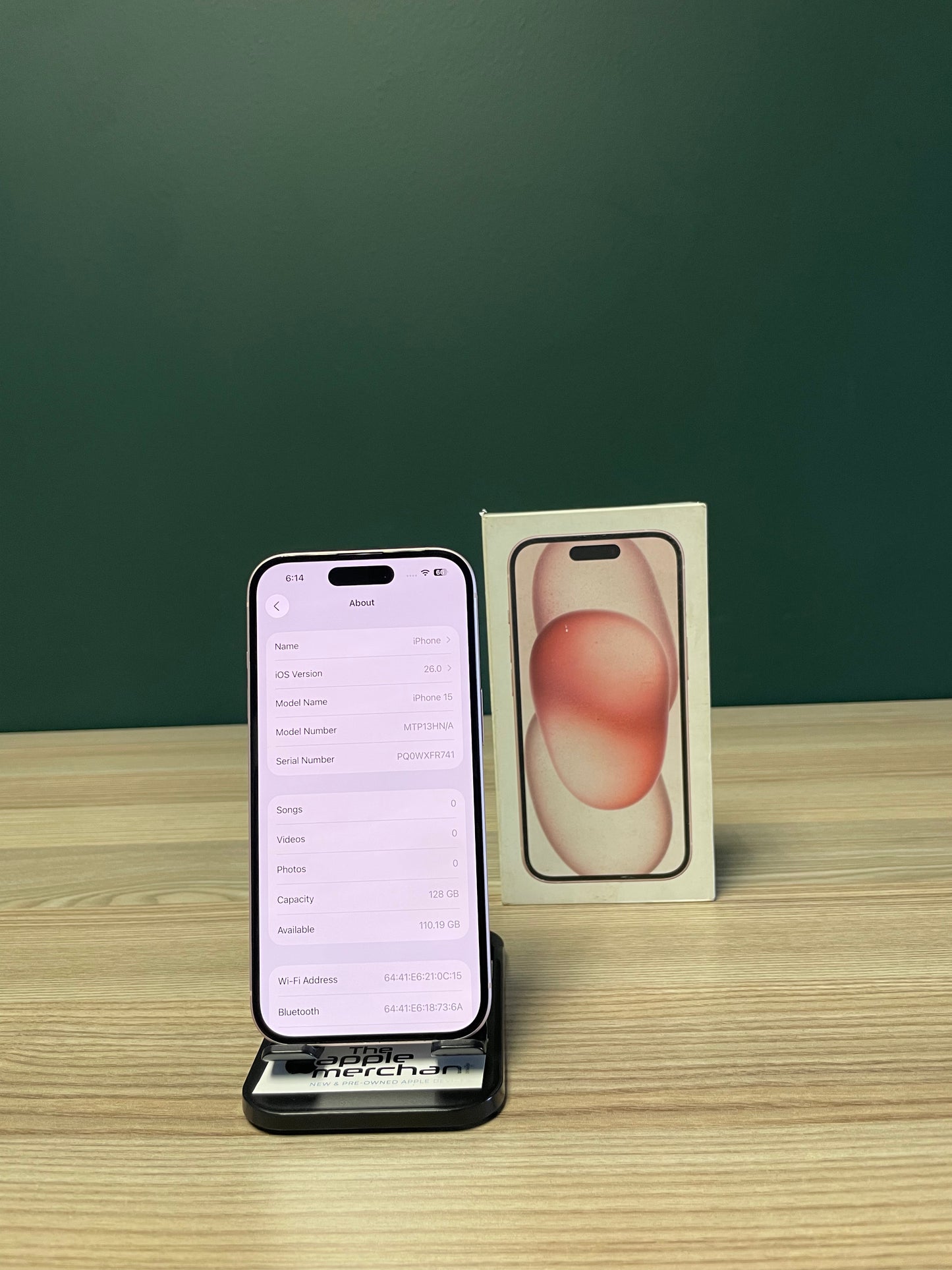 iPhone 15 128GB - Pink (Pre-owned)