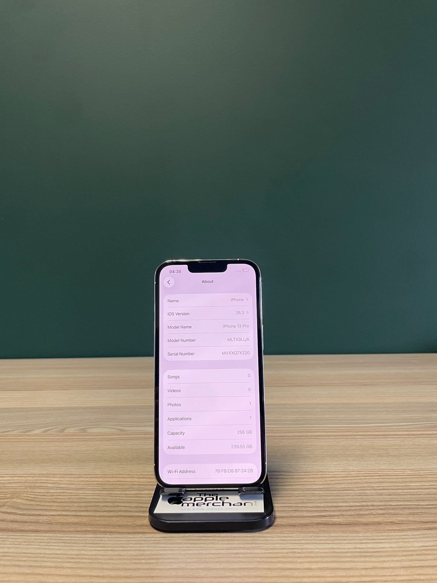 iPhone 13 Pro 256GB - Silver (Pre-owned)