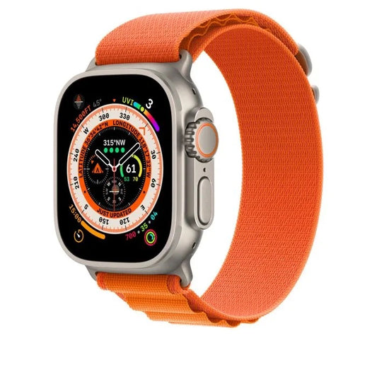 Apple Watch Ultra With Orange Loop  (Pre-owned)