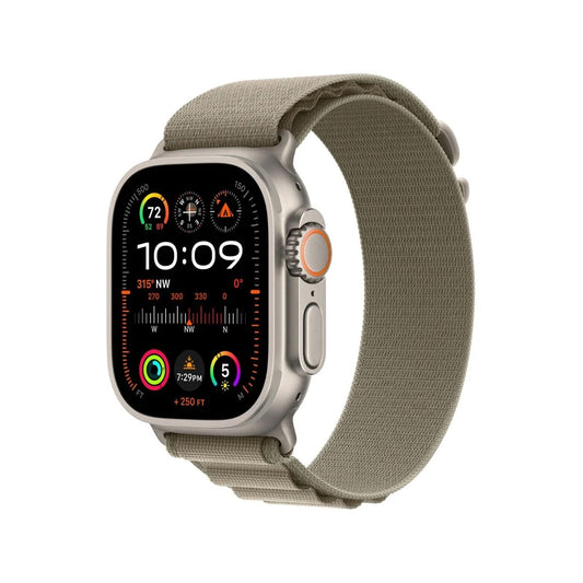 Apple Watch Ultra 2 Titanium Case With Olive Alpine Loop (Brand new)